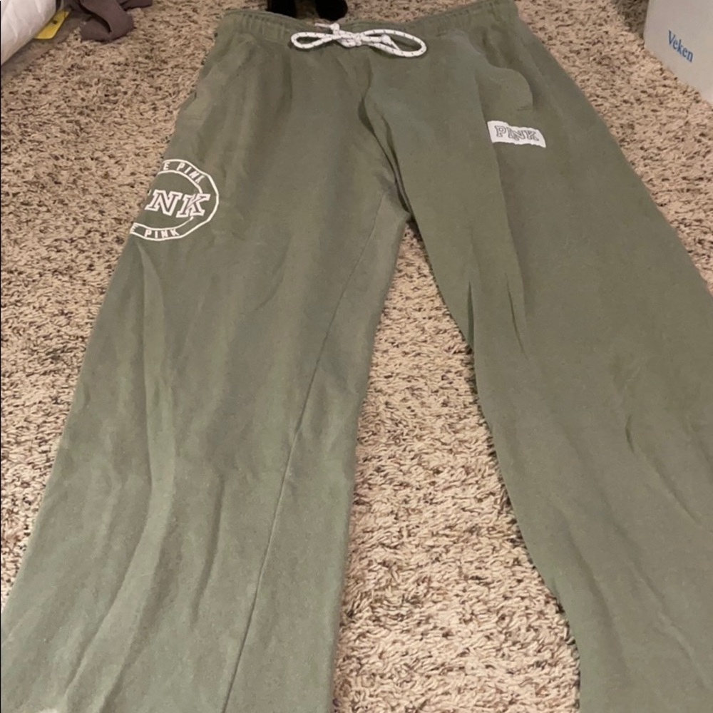 Pink sweatpants